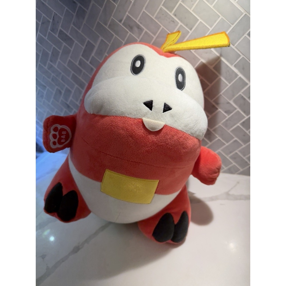 Build A Bear Pokemon Fuecoco Plush 13" Tall 10" Wide